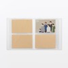 MUJI 44597026 Polypropylene Photo Postcard Holder, 2 Tiers, 264 Pockets,