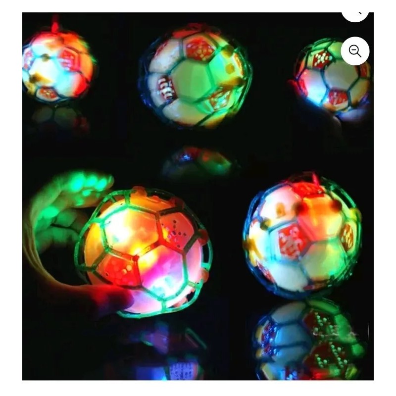 Big Time LED LIGHT UP CRAZY BOUNCE SOCCER BALLS *Randomly