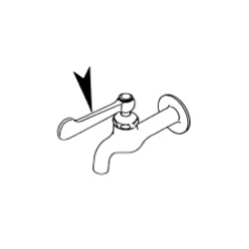 TOTO Lever Handle Lever Length=100mm THY553