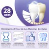 Purple Teeth Whitening Strips, Kit Tiras Blanqueadoras Dentales 14 Pares