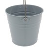 Small Metal Bucket/Pail Montessori Practical Life Material (Blue Ash)