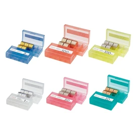 Open Industry Coin Case 100 Yen Coin (Holds 100 Coins), M-100W, Yellow