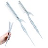 Teasing Clip Comb,Coloring Styling Hair Straightening Tools, Rat Tail Teasing