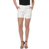 HDE Chino Shorts for Women 4" Inseam Elastic High Waisted