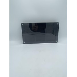 LiftWood TCG Trading Card Games Card Stand for Three PPE Graded Trading Cards Black Bamboo Wood