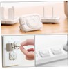 jojofuny 24pcs Socket Protective Cover Boy Girl Lock Safety Proofing