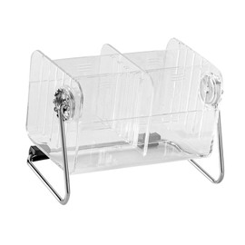 Rotating Clear Acrylic Desk Organizer for Office Supplies Desk Accessories Pen Holder Box Desktop Organization for Room College Dorm Home School