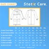 Static Care ESD Jacket, Lapel Collar, Snap Cuff, 90% Polyester,