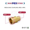 Supply Giant FQSD3412-5 PEX Straight Reducing Coupling Barb Pipe Fitting,