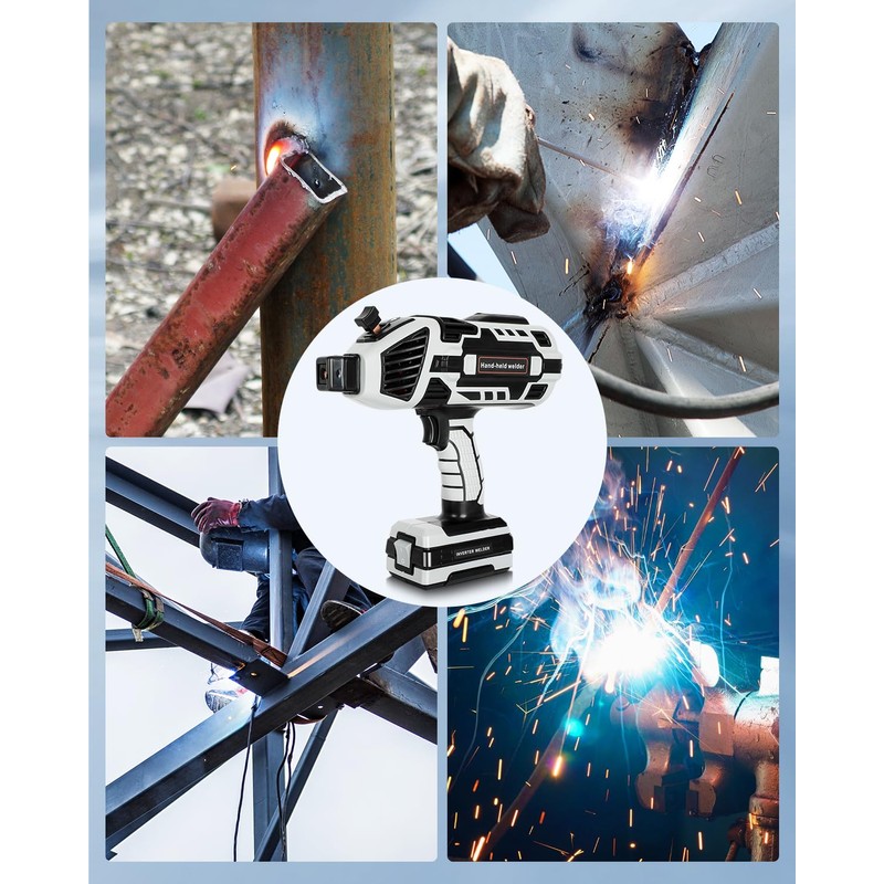 Handheld Welder Machine, 110V Portable Welding Machine with IGBT Inverter