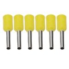 1000pcs E1008 Insulated Ferrules Terminal Copper PVC Pin Cord End