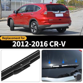GARDIMU Rear Wiper Blade Assembly, Back Windshield Wiper Blades Arm Accessories Replacement for Honda CRV 2012-2016, Rear Wiper Blade and Arm Set for 2012 2013 2014 2015 2016.