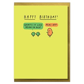 What's It Like Bean So Old? Funny Birthday Card