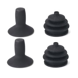 Rubber Joystick Controller Knob Button Cap Gaiter Electric Power Wheelchair Mobility Aid (2 Sets)