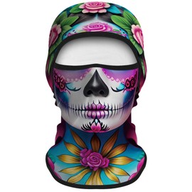 Obacle Balaclava Face Mask Men Women for Sun Protection Motorcycle Fishing Raves