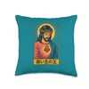 Jesus Christ King and Savior Sacred Heart Christian Manga Throw