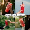 24 oz Leak-Proof Reusable Boba Cup by Dodoko with Resealable