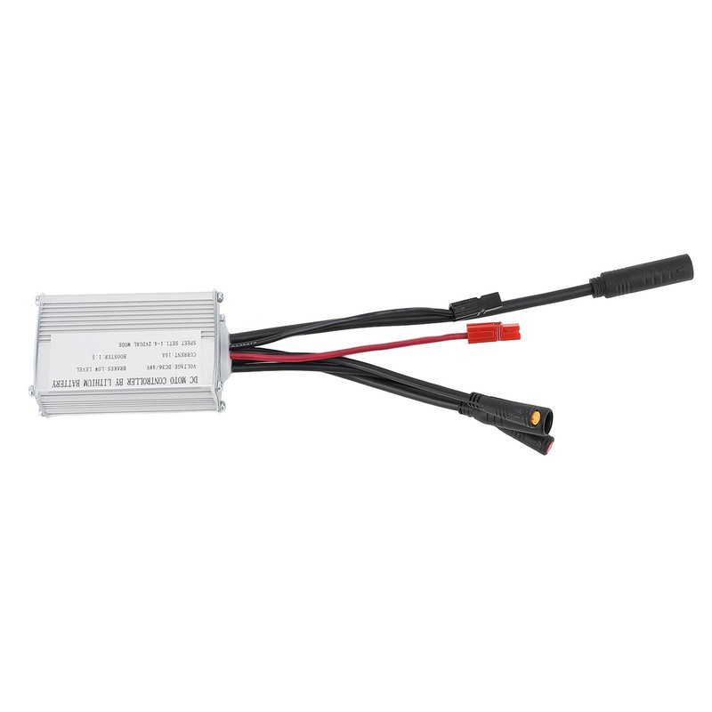 Electric Bike Motor Controller 15A Brushless Square Wave Controller with
