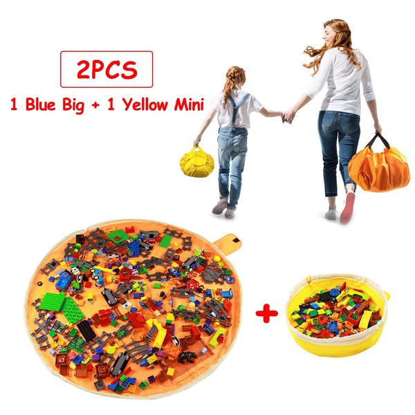 SUMBABO Toy Bag Storage Mat - Toy Organizer Storage Bag