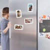 uxcell 10 Pcs Acrylic Fridge Magnetic Picture Frame, 2.4 x