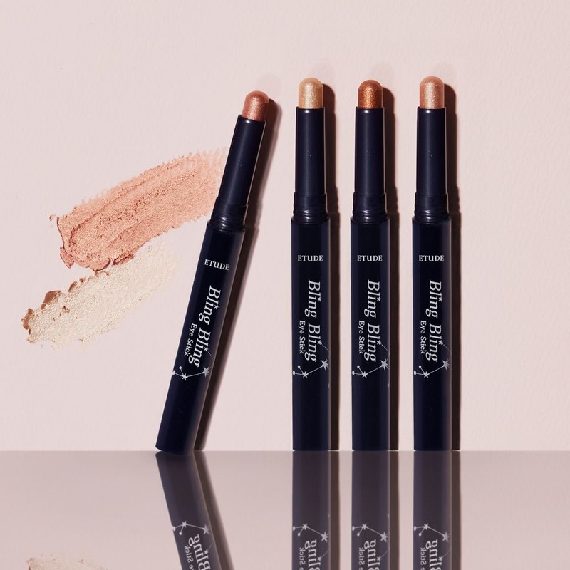 Etude Bling Bling Eye Stick No. 15 Apricot Swan Star