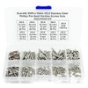 Guard4U 300Pcs Metric M2.5 Stainless Steel Phillips Pan Head Machine