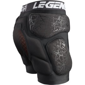 Legendfit Protective Padded Impact Shorts for Snowboard Ski Ice Skating Skateboard Hip Butt Tailbone Gear for Men Women