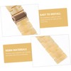 Mikinona Resin Band Watch Band Decorative Smartwatch Strap for Business