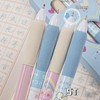 MOZXIRZ 4 Pcs Cute Retractable Pens Bowknot Gel Pens Soft