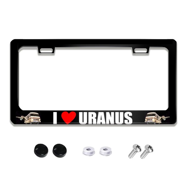 First Rober Spaceballs I Love Uranus Funny License Plate Frame