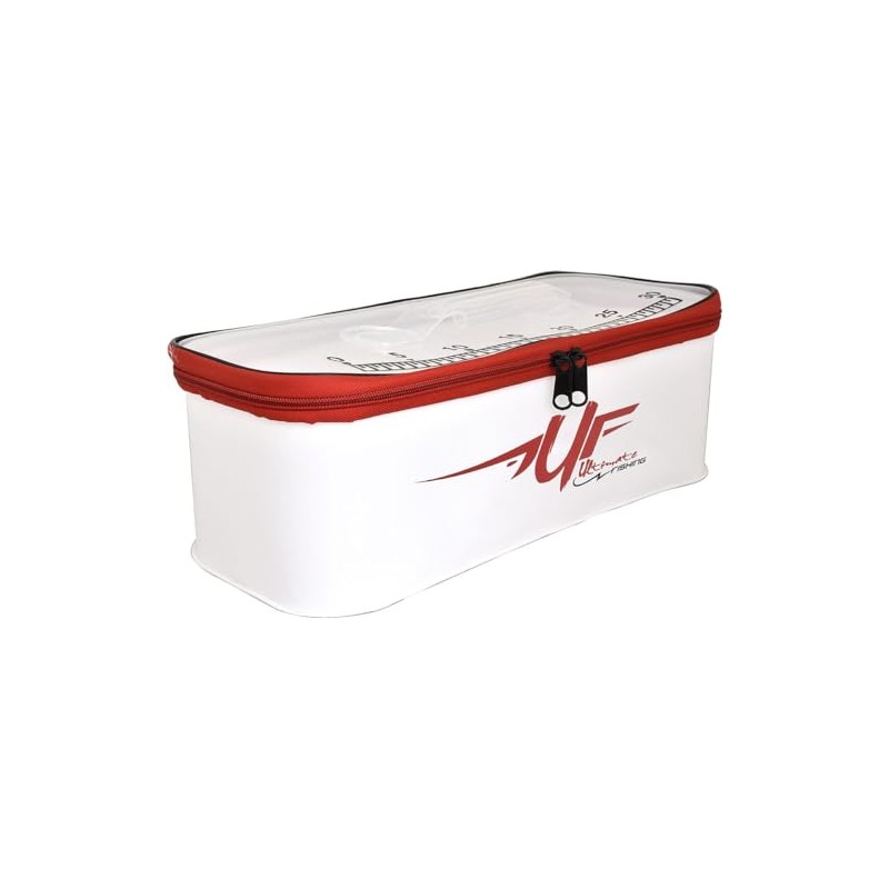 Ultimate Fishing Bag Uf Long - 40X17X13cm - White-Red -