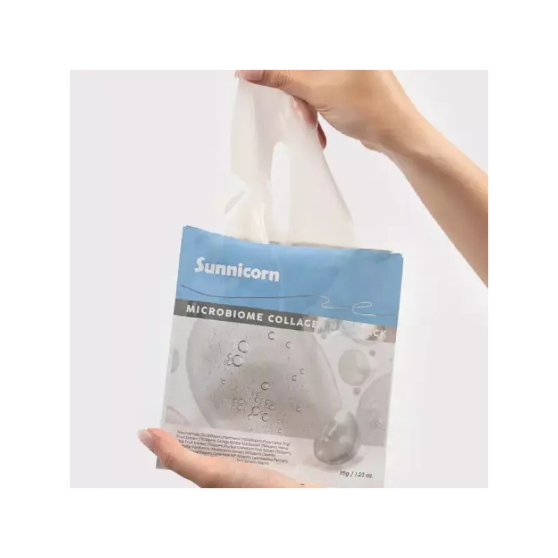 Sunnycon 써니콘 마이크로바이옴 콜라겐 마스크팩 1set (4매입) Sunnycon Microbiome Collagen