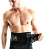 Vital Salveo-Adjustable Germanium and Charcoal Lower Back Support Relieve Back