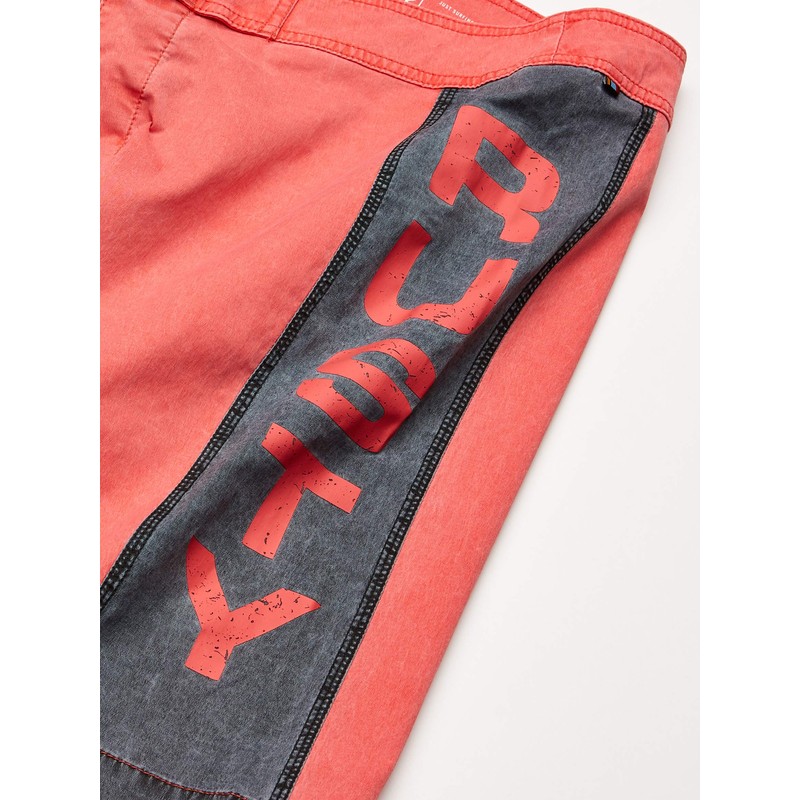 Rusty Bañador para Hombre Smoke, Rojo, (Cajon Red), 32