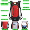 Clakllie Cycling Backpack, Ultra Lightweight, Road Bike Backpack, Waterproof, Hydration