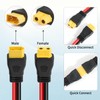 Ansoufien 10AWG XT60 Extension Cable 30FT, XT60 Cable with Male