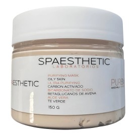 🔥 Mascarilla purificante de 150 gr puremask spaesthetic todo tipo de piel  Vitaminas y Minerales
