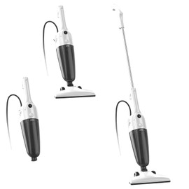 FUNCCUBE Vacuum Cleaners for Home - Corded Stick Vacuum Cleaner, High Power Suction Vac for Pet Hair Carpet Hardwood Floor, Household Hand Lightweight Handheld Portable Car Vac,MC White
