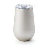Rabbit Double Walled Stainless Steel Wine Tumbler, Includes Splash-Free Sliding