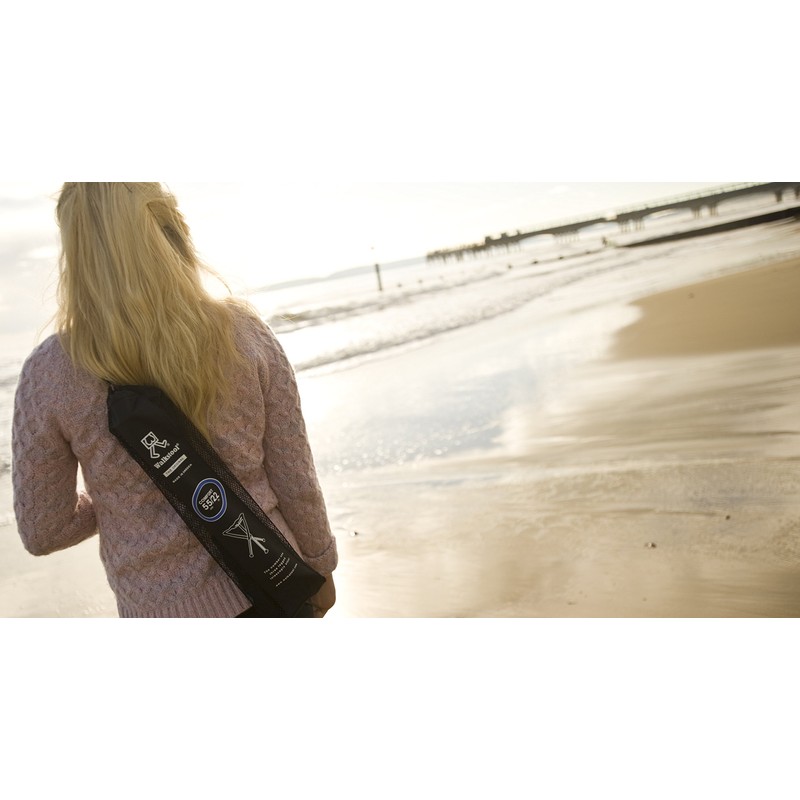 Walkstool - Comfort Model - Black and Silver - 3