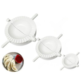 WARESHARK 3pc Dumpling Mould Pasty Pastry Press Dough Dimsum Maker Set Empanada Calzone