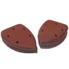 Cionyce 50 Pcs 400 Grit Mouse Detail Sander Sandpaper 5