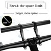 XNX Bike Bicycle Double Handlebars Extender Extension, 11.8 inches/30CM Aluminum
