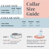 Lucky Love Dog Martingale Dog Collar & Leash - Adjustable,