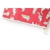DDintex FLORET LONDON BASIC Pouch, L, Miao, Red, 7.1 x