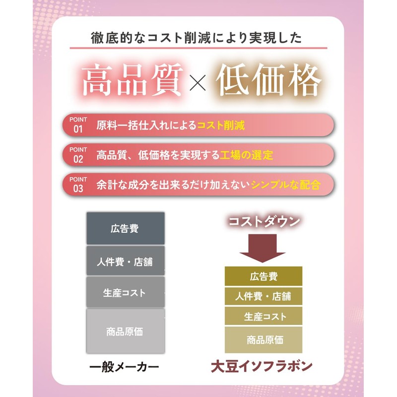 大豆イソフラボン 25mg アグリコン型 エクオール 乳酸菌 サプリメント サプリ 30粒 30日分