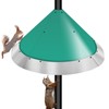 24 Inch Extra Large Squirrel Baffle for Bird Feeder Pole,