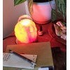 Himalayan Salt Aromatherapy Lamp with Lavender Essential Oil