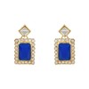 I Jewels - Juego de gargantilla con arete para mujer,