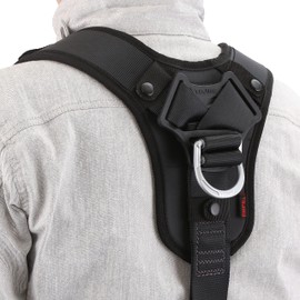 TJM Design KSPS-F2 Safety Belt Full Harness / Suspenders, Integrated Shoulder and Back Pad, Soft Cushion, Flexible Fit, Can be Used with Both X-type and Y-Type Harnesses, One Size Fits All